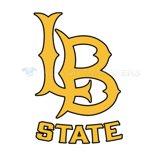 Long Beach State 49ers Iron-on Stickers (Heat Transfers)NO.4809